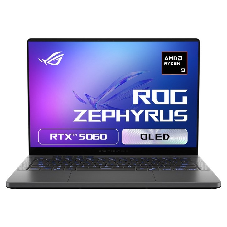 에이수스 2025 ROG 제피러스 G14 라이젠9 지포스 RTX 5060, 이클립스 그레이, 1TB, 32GB, WIN11 Home, GA403UMQS018W