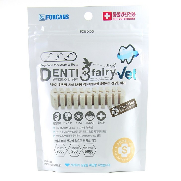 덴티페어리 포켄스 VET S 강아지 덴탈껌