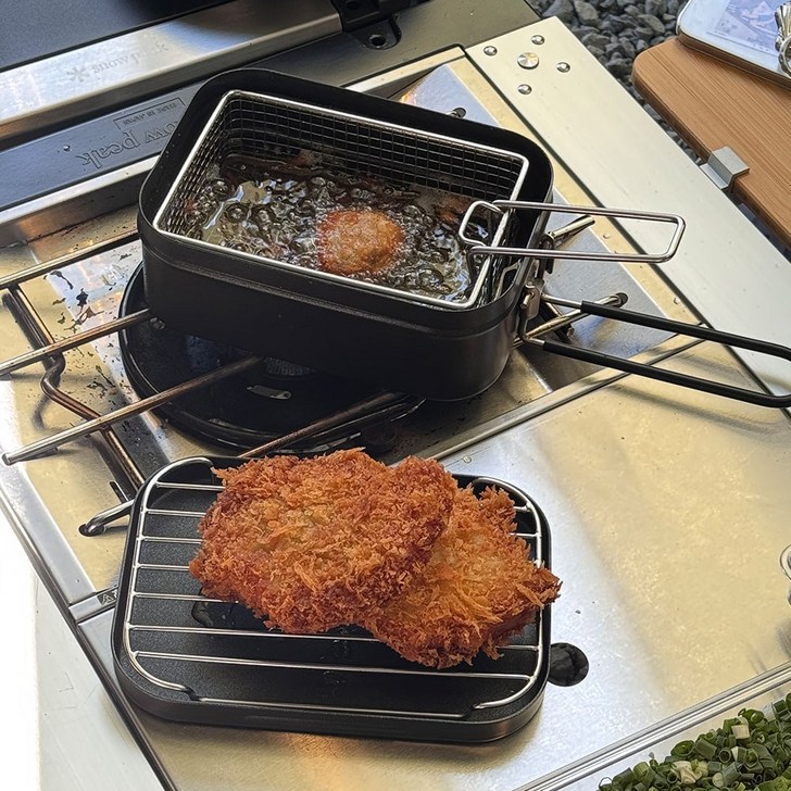 아필 올인원 캠핑 반합 세트 1400ml 튀김망찜망파우치포함, 1개, 단품 아필 올인원 캠핑 반합 세트 1400ml 튀김망찜망파우치포함, 1개, 단품