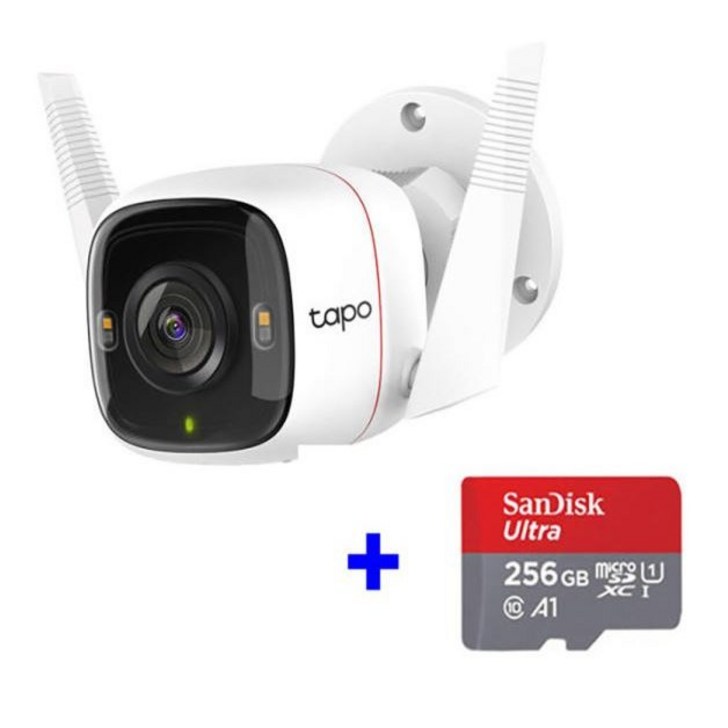 티피링크 Tapo C320WS 홈CCTV + CCTV전용 Micro SD 카드 (실외,가게,공장등)
