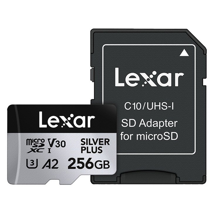 렉사 Professional Silver PLUS 마이크로SD 메모리카드, 256GB, 1개