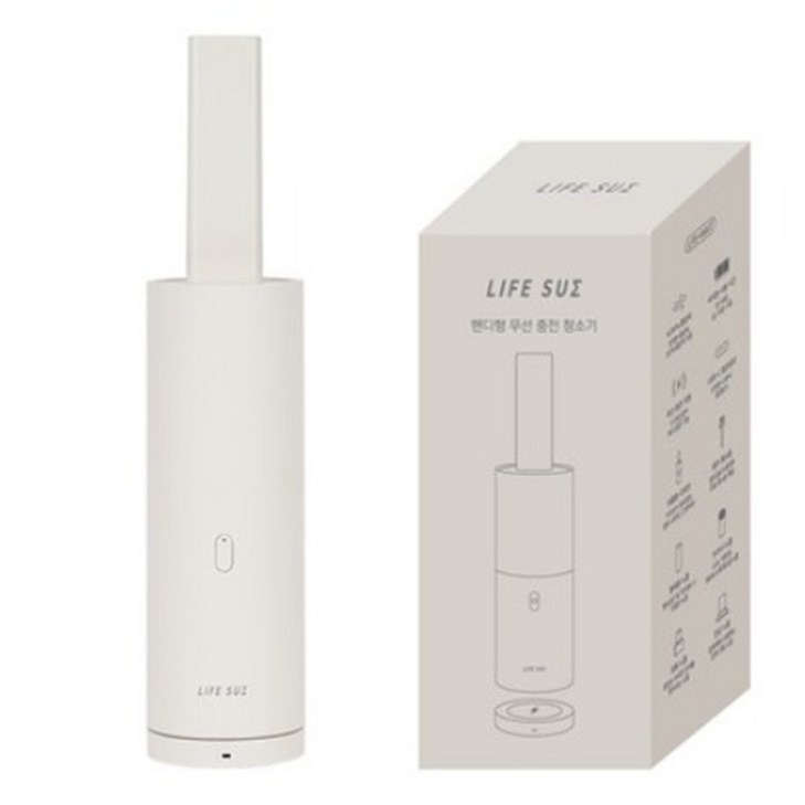 라이프썸 핸디형 무선 청소기 LFSHA17, LFSHA17, 밀크