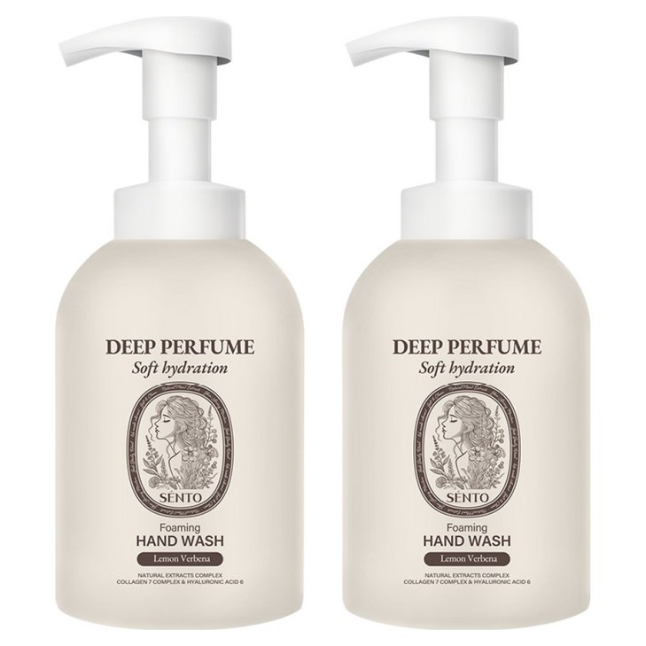 센토 딥퍼퓸 포밍 핸드워시 레몬버베너향