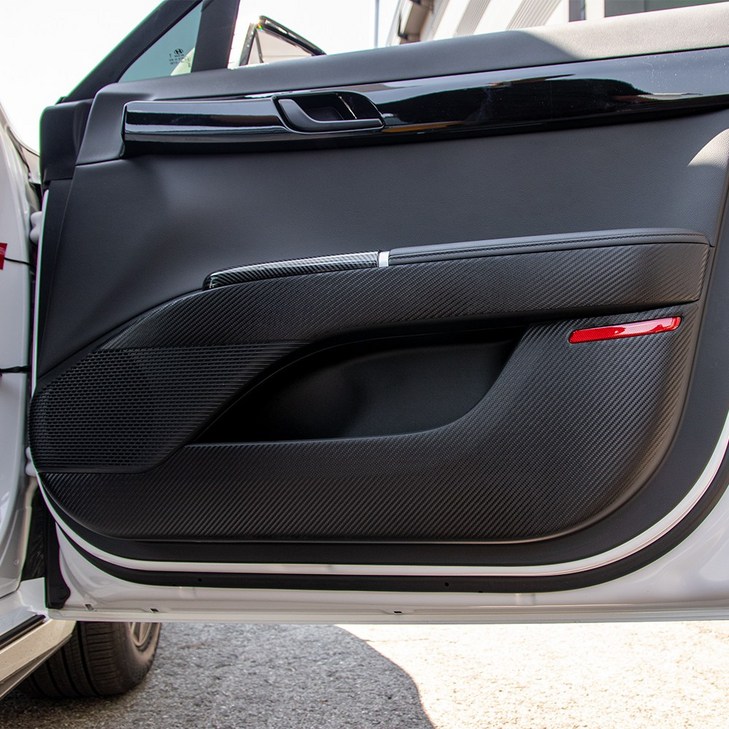 콘보이 현대 그랜저GN7 실내커버 도어커버 튜닝 인테리어몰딩, 카본 도어커버, 더뉴그랜저GN7