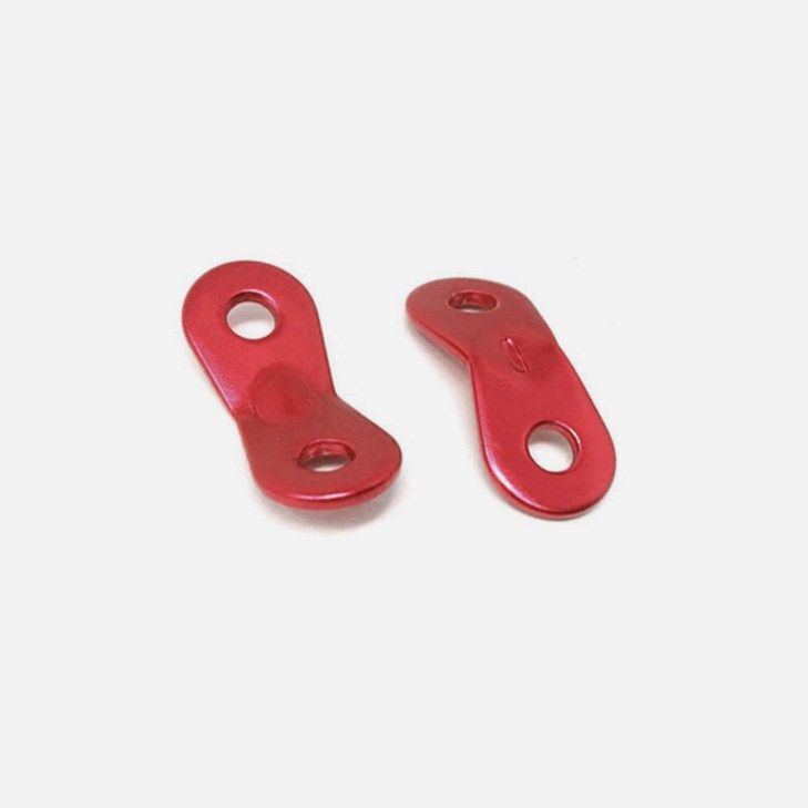 KOOLMAN쿨맨 땅콩스토퍼 6mm 레드 10개, 땅콩스토퍼 레드10개