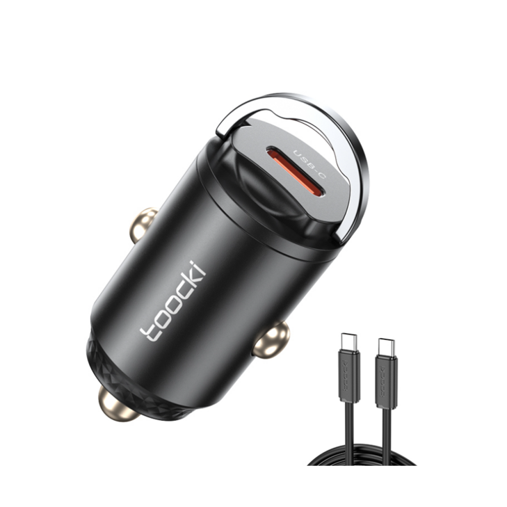 Toocki 차량용 45w PD PPS 초고속충전기 차량용 충전기 c타입 시거잭 Toocki 차량용 45w PD PPS 초고속충전기 차량용 충전기 c타입 시거잭