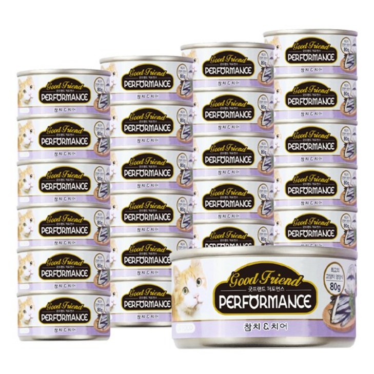 굿프랜드 퍼포먼스 고양이 간식캔