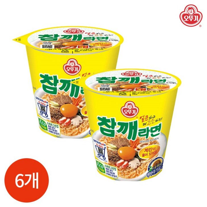 오뚜기 참깨라면 65g