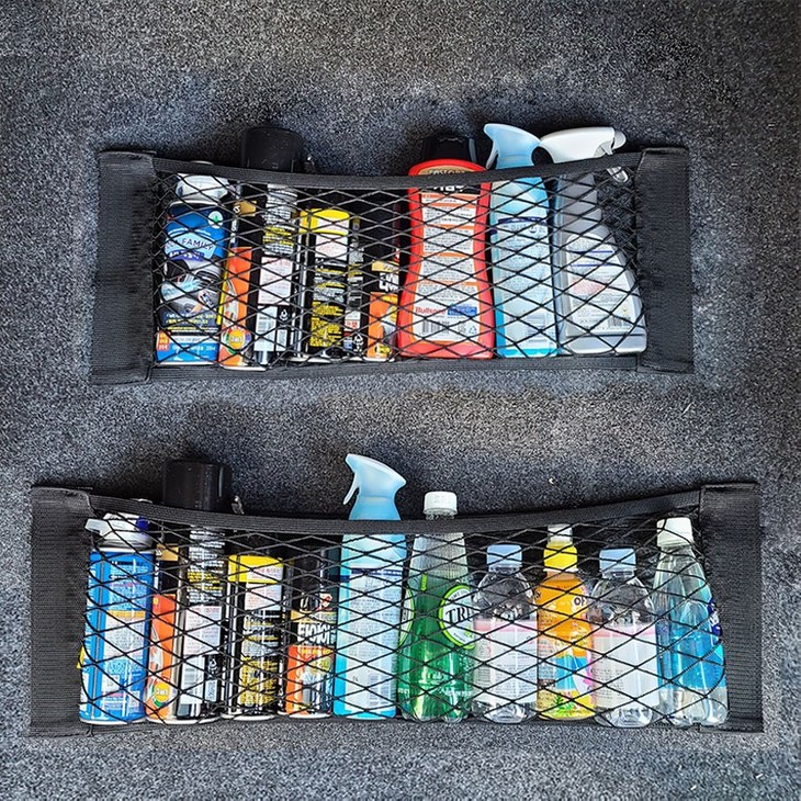 카마존 차량용 트렁크 수납 네트 2종 세트