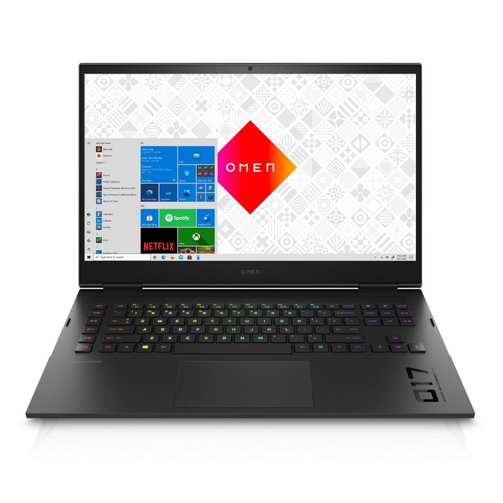 HP 2022 오멘 17 코어i7 인텔 12세대 지포스 RTX 3080 Ti, Shadow Black, 1TB, 32GB, WIN11 Home, 17ck1031TX