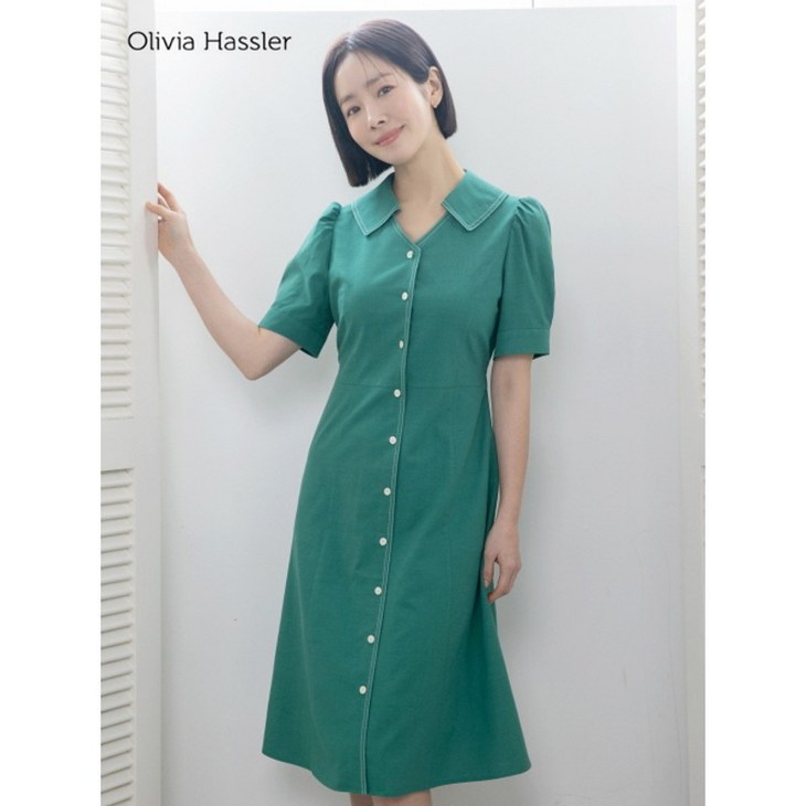 올리비아하슬러 퍼프 스트랩 롱원피스OHCMOP205 올리비아하슬러 퍼프 스트랩 롱원피스OHCMOP205