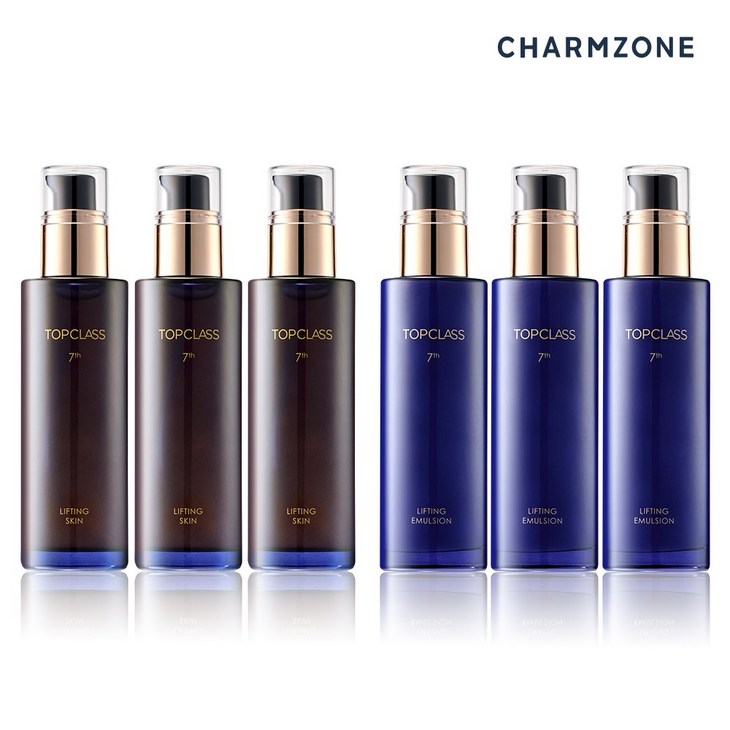참존 3+3 탑클래스 리프팅 듀오 스킨 로션 120ML 총6개