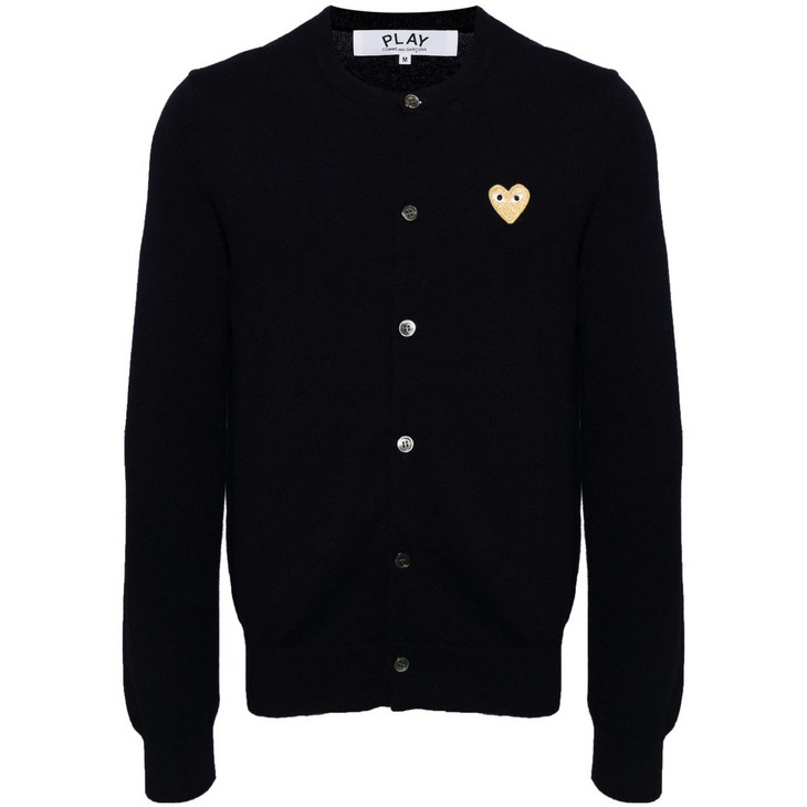 꼼데가르송플레이 울 가디건