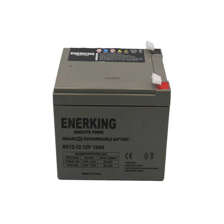 에너킹 EK12-12(12V 12AH) 유아전동차 파워뱅크 캠핑용 배터리, 1개, EK12-12