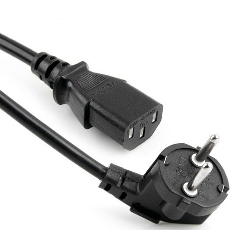 애니포트 국산 컴퓨터 파워코드 10A 0.75SQ 파워케이블, 2개입, 1.5m 애니포트 국산 컴퓨터 파워코드 10A 0.75SQ 파워케이블, 2개입, 1.5m