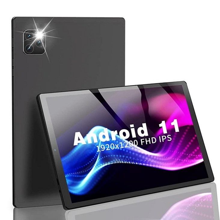 Kinstone 안드로이드 11 태블릿 10.3인치, SIM 카드 슬롯이 있는 4G LTE, 업그레이드된 옥타 코어 태블릿 1.8Ghz, 7500mAh, 1920 x 1200 FH