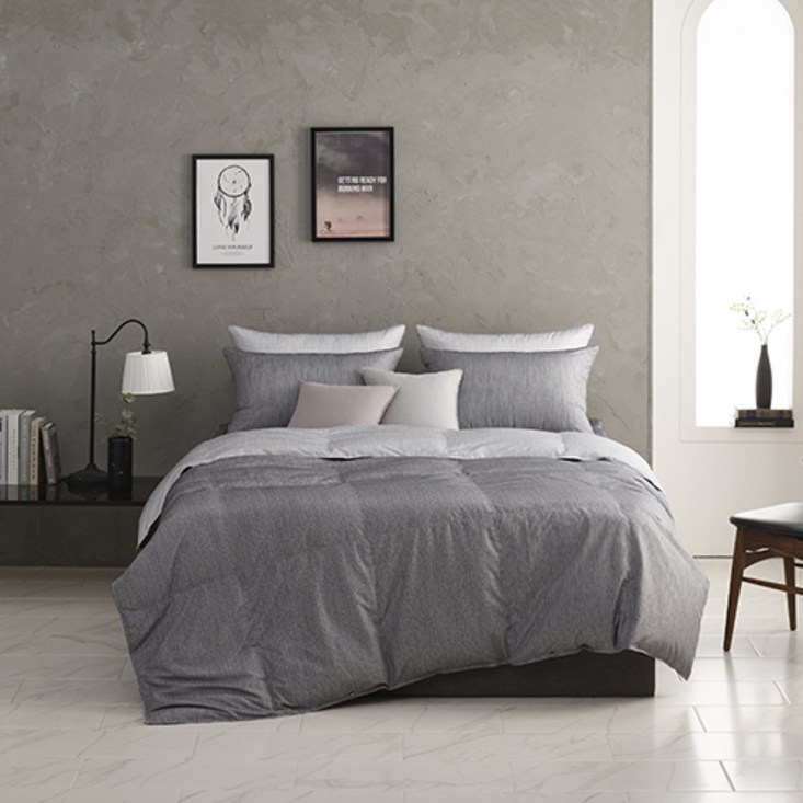 알레르망 데런2 4계절 구스차렵D 4종세트 그레이리버서블