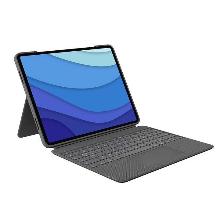 로지텍 Combo Touch 백라이트 키보드 태블릿 케이스 YU0047, 단일색상