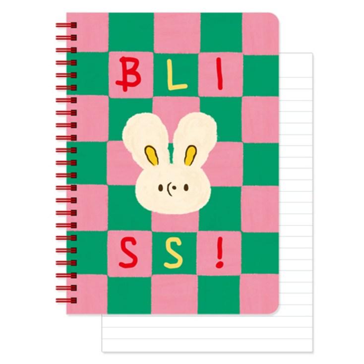 모노라이크 언매치드 프렌즈 A5 스프링 Series 2 라인 노트