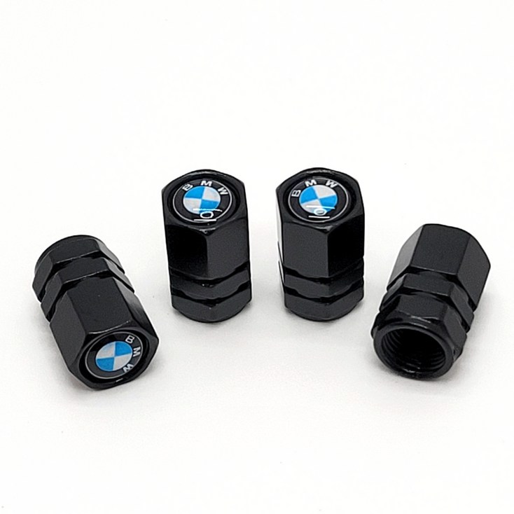 타이어 밸브 에어캡 마개 BMW 블랙