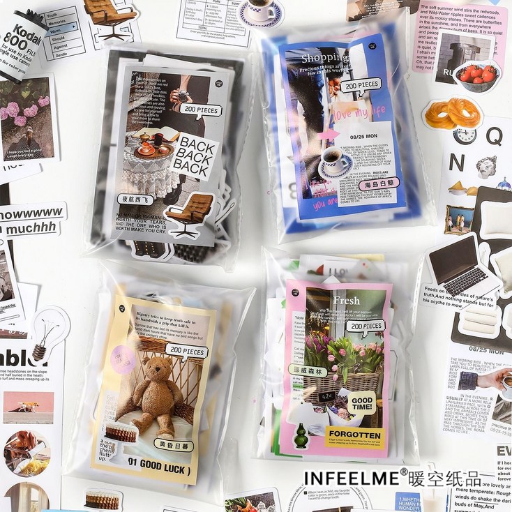 감성아트몰 오브젝트 감성 키치 스티커 세트 모음