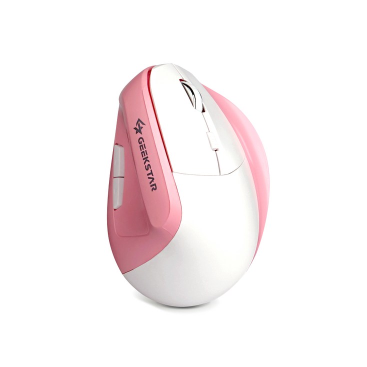 긱스타 멀티페어링 무소음 버티컬 마우스 VF150, 핑크, 단일상품 - 투데이밈