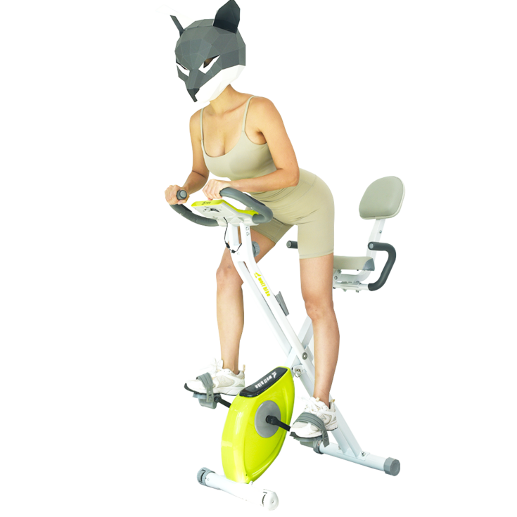 코끼리스포츠 WOLF BIKE 접이식 실내 자전거, E2CD1547, 그린 코끼리스포츠 WOLF BIKE 접이식 실내 자전거, E2CD1547, 그린