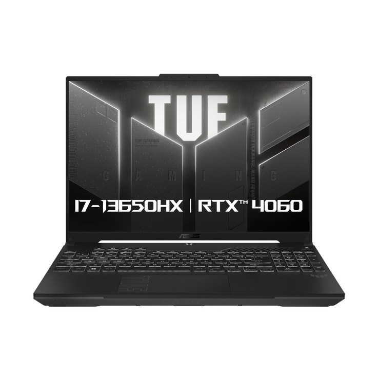 에이수스 2024 TUF 게이밍 F16 코어i7 인텔 13세대 지포스 RTX 4060, Mecha Gray, 512GB, 16GB, Free DOS, FX607JVQT213