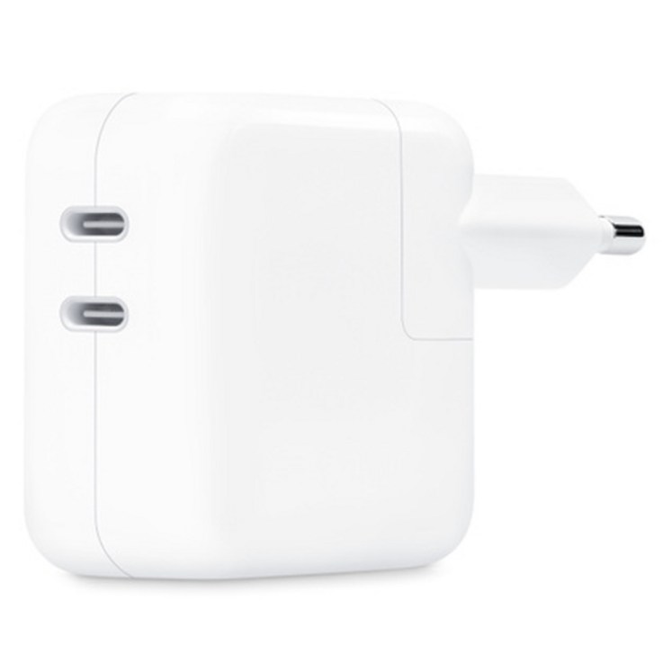 Apple 정품 35W 듀얼 USBC 포트 전원 어댑터 MW2K3KHA Apple 정품 35W 듀얼 USBC 포트 전원 어댑터 MW2K3KHA