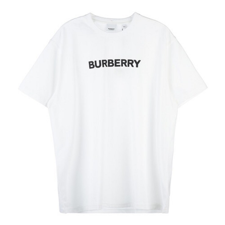 [버버리] [라벨루쏘]  로고 프린트 코튼 티셔츠 8055309 M HARRISTON A1