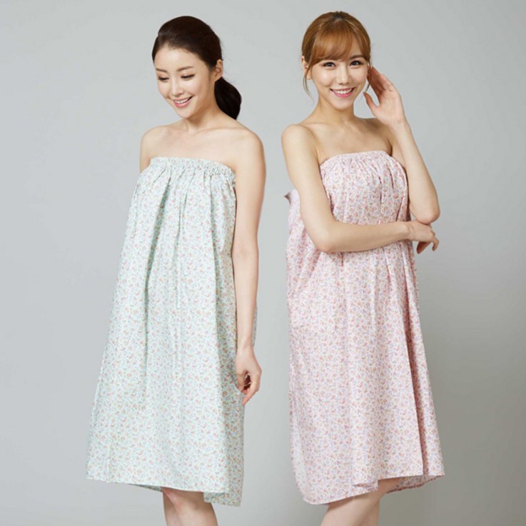 로즈 마사지 가운