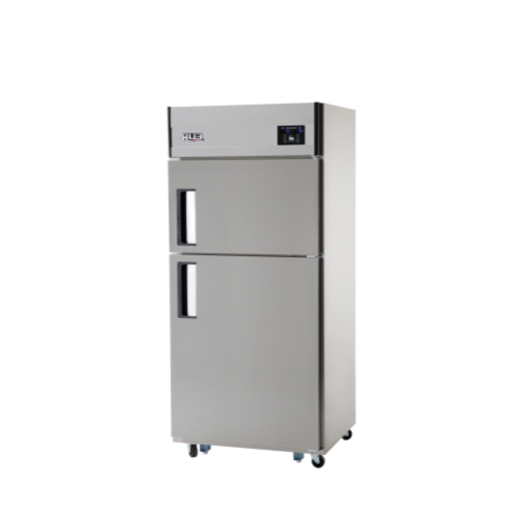 [유니크대성] 30BOX-(1/3도어D) 올스텐 기존(냉동1칸/냉장1칸) UDS-30RFDR 디지털 직냉식 업소용냉장고