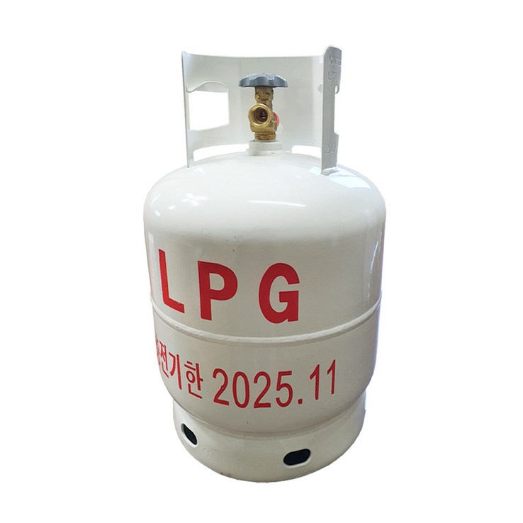 최신형 고화력 LPG 가스통 10kg (캠핑, 낚시, 휴대용, 야외 취사용)