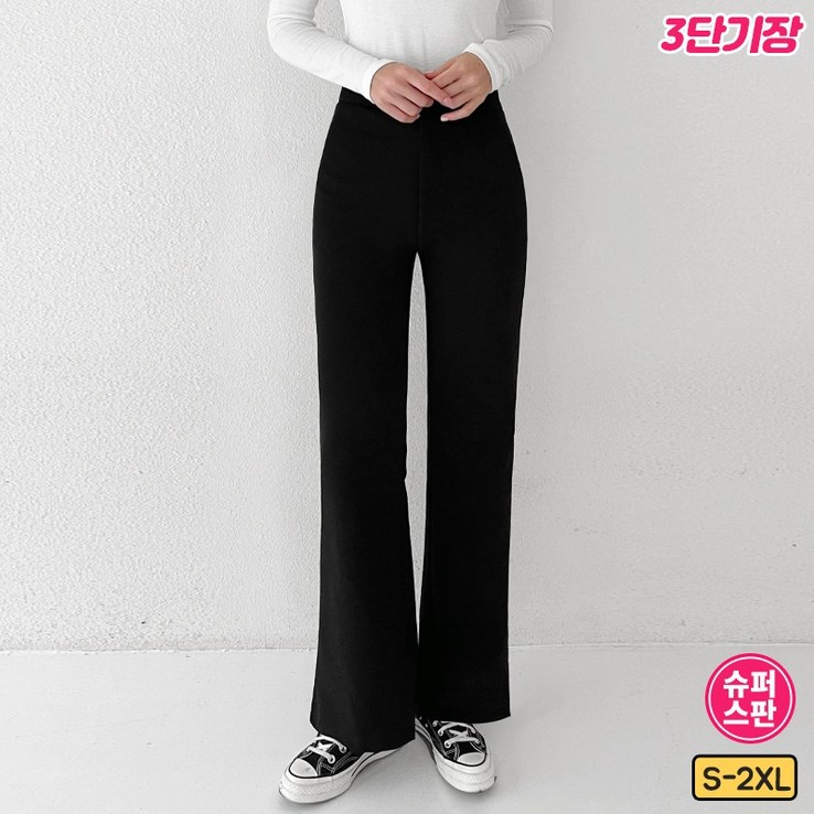 바비팩토리 여성용 3단기장 숏기본롱 스판 좋은 세미 부츠컷 슬랙스 빅사이즈까지 바비팩토리 여성용 3단기장 숏기본롱 스판 좋은 세미 부츠컷 슬랙스 빅사이즈까지