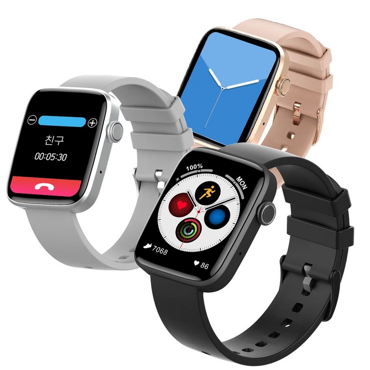 에코너 SW200 스포츠 스마트 워치, 실버