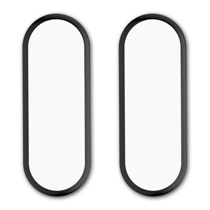 로랜텍 호환 강화유리 액정보호필름 2매입, 단일색상