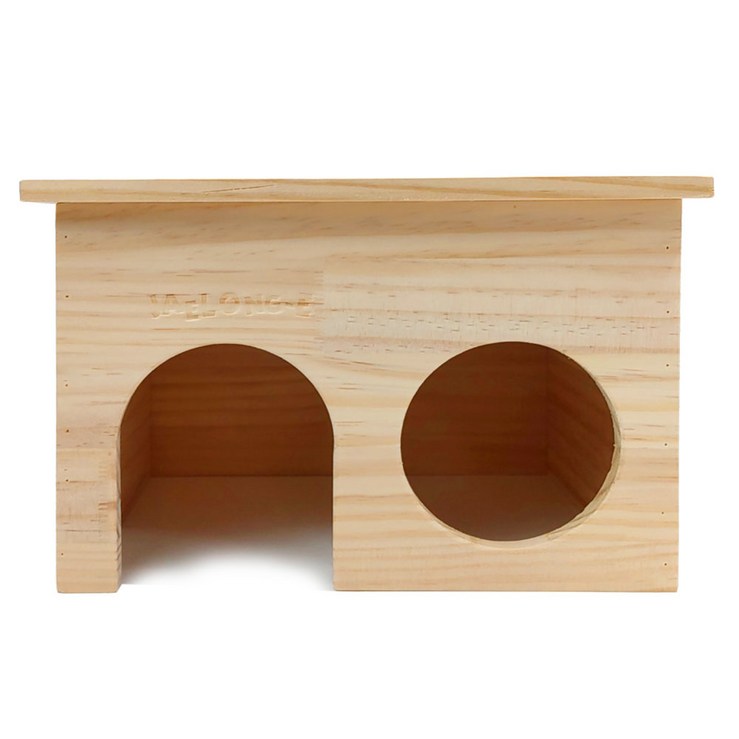 구딘 기니피그 고슴도치 나무 은신처 wood 대형, 단일색상, 1개 구딘 기니피그 고슴도치 나무 은신처 wood 대형, 단일색상, 1개