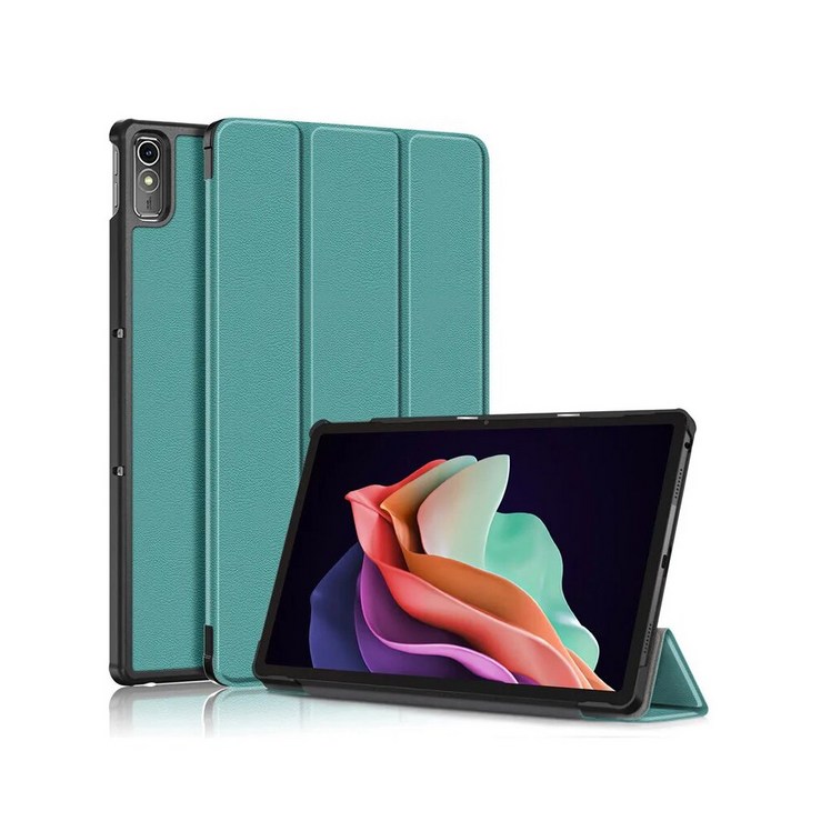 스냅케이스 레노버탭 스마트 스탠딩 케이스, 에메랄드