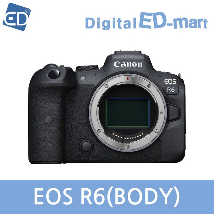 [캐논 정품] EOS R6 렌즈 패키지/ED, 01 EOS R6 /풀바디