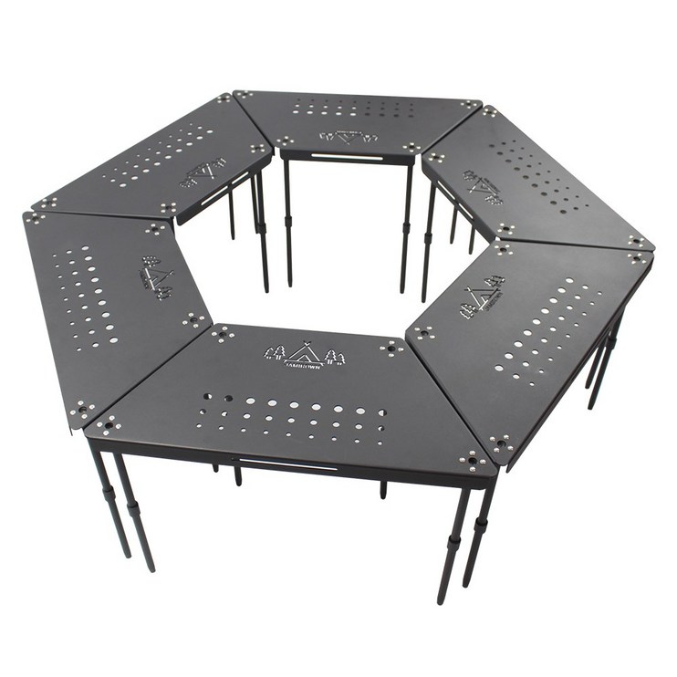 캠핑 테이블 화로대 헥사 테이블6P