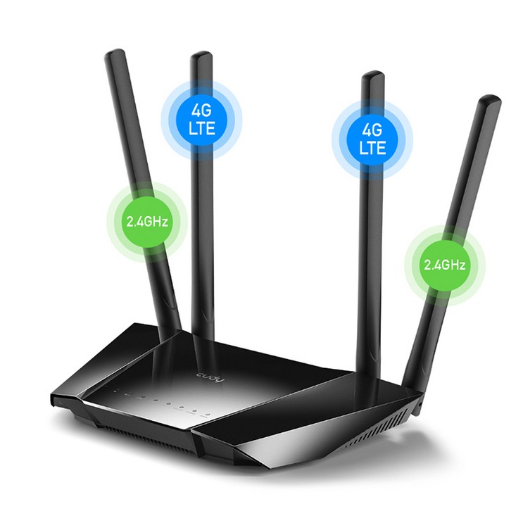 큐디 LT400 유무선 4G LTE 키오스크 포스 유심라우터, LT400, 1개