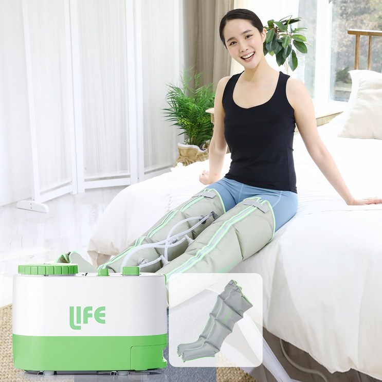 닥터라이프 LIFE3PLUS 공기압 다리 허벅지 발 혈액순환 종아리마사지 다리SET, 단일상품