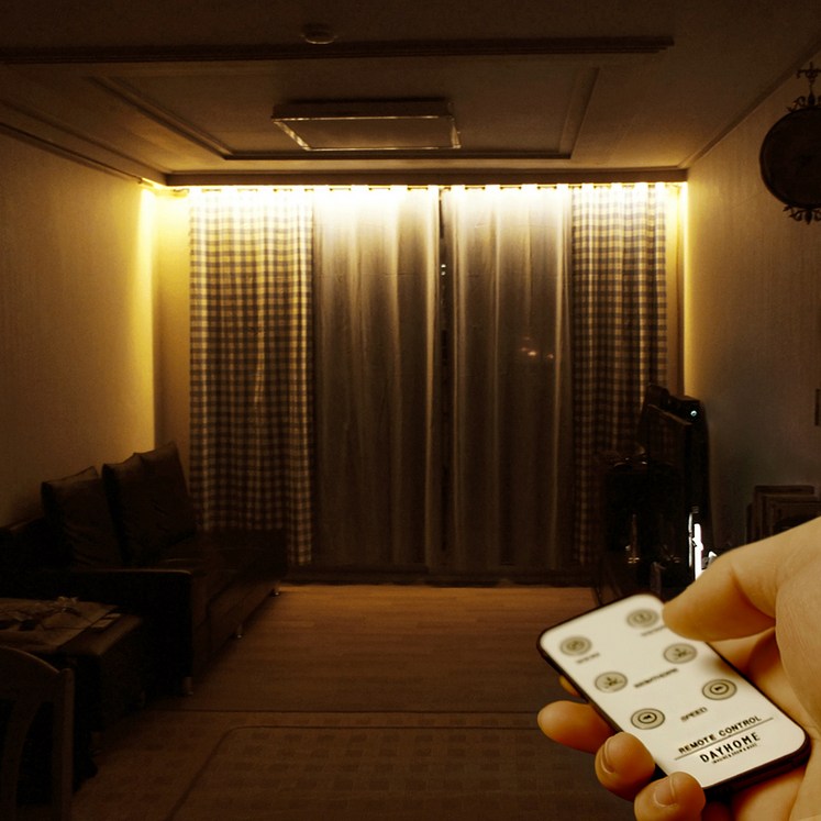 이즈휴 리모컨 간접 무드등 히든 줄조명 M4