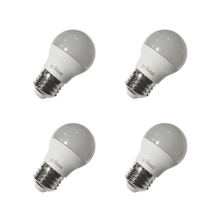 시그마램프 LED 인치구 3W E26, 전구색, 4개 시그마램프 LED 인치구 3W E26, 전구색, 4개