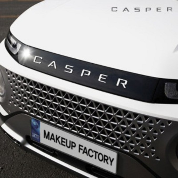 현대 캐스퍼 레터링 프론트 가니쉬현대 CASPER 레터링캐스퍼 엠블럼