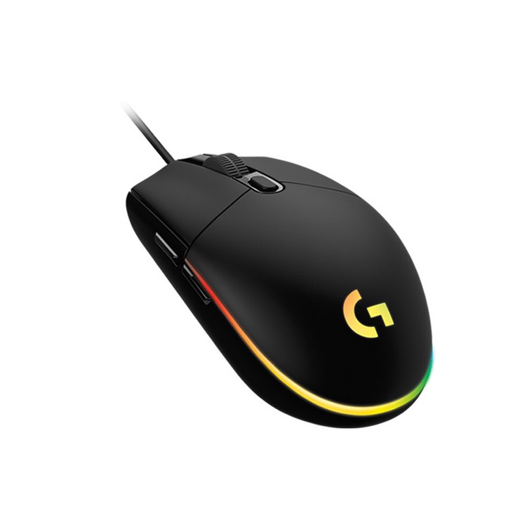 로지텍 G102IC Internet Cafe 2세대 LIGHTSYNC 게이밍 유선마우스