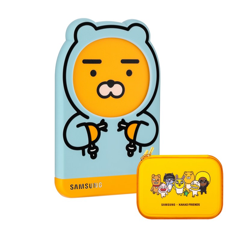삼성전자 카카오 외장하드 HXMK20K1B, 2TB, 블루 라이언