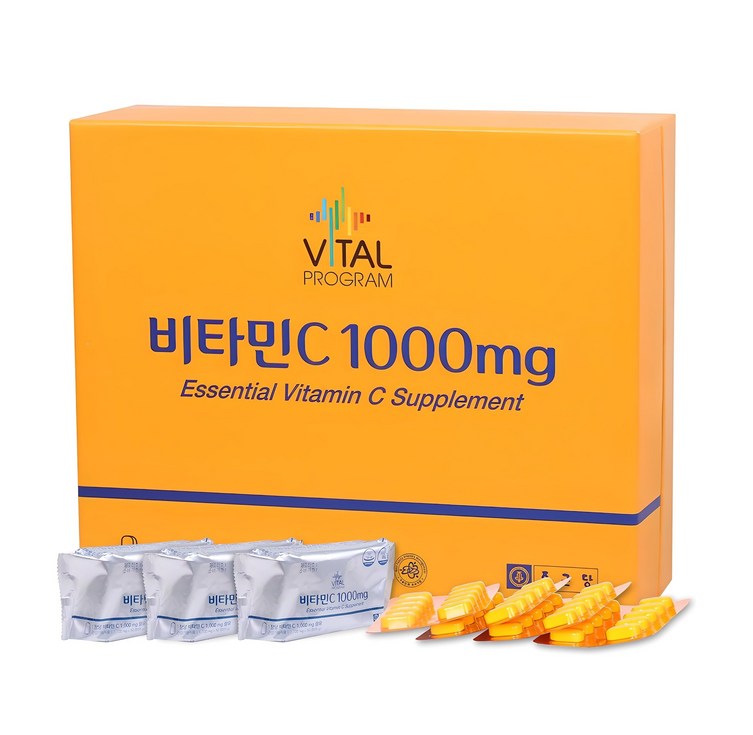 바이탈프로그램 비타민C 1000mg, 600정, 1개 바이탈프로그램 비타민C 1000mg, 600정, 1개