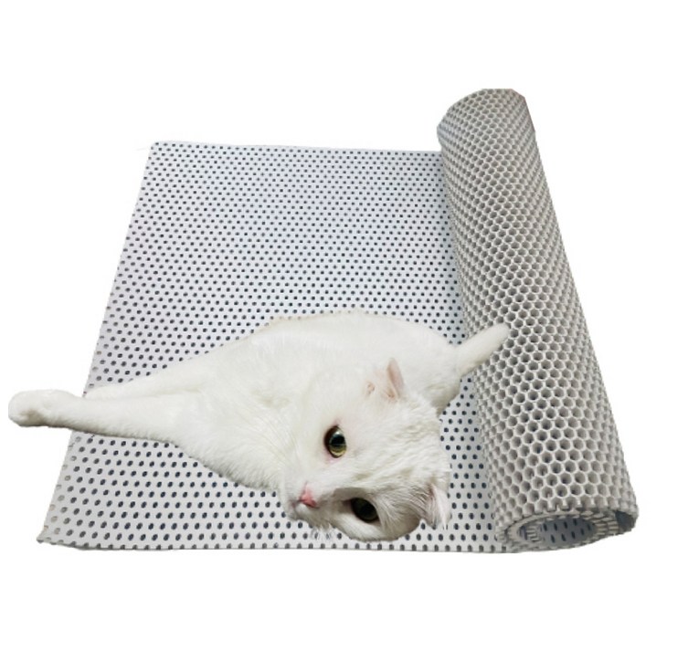 제일매트 고양이 사막화방지 화장실 모래 벌집 매트 - 캠핑밈