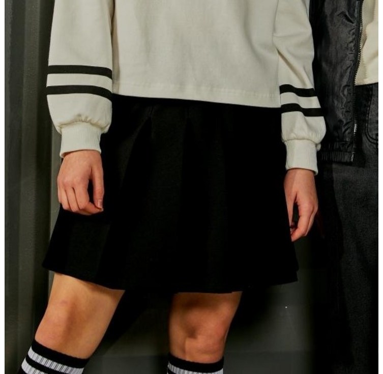 에스핏 여아용 밴드포인트주름 스커트